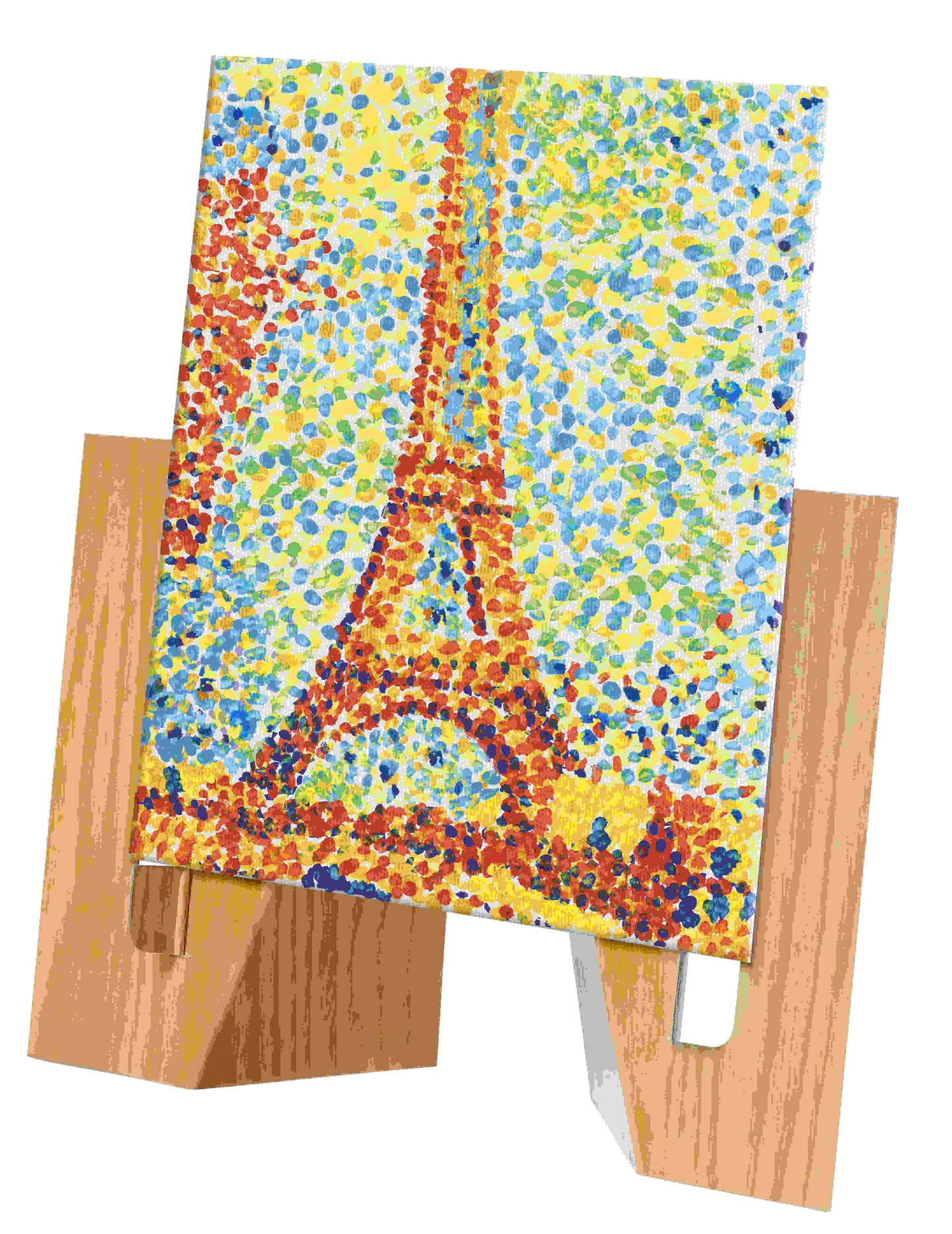 Faber Castell Paint by Number Museum Series "The Eiffel Tower - Georges Seurat"