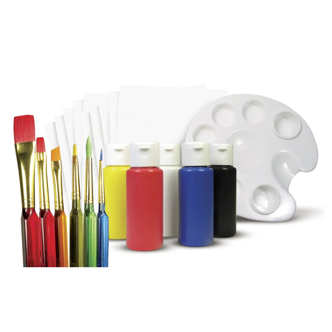 Faber-Castell Young Artists Learn to Paint Set (Acrylic)