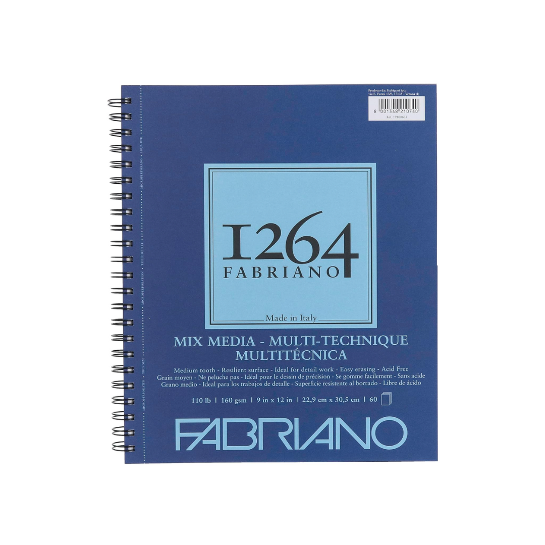 Fabriano 1264 Mixed Media Pads 110lbs