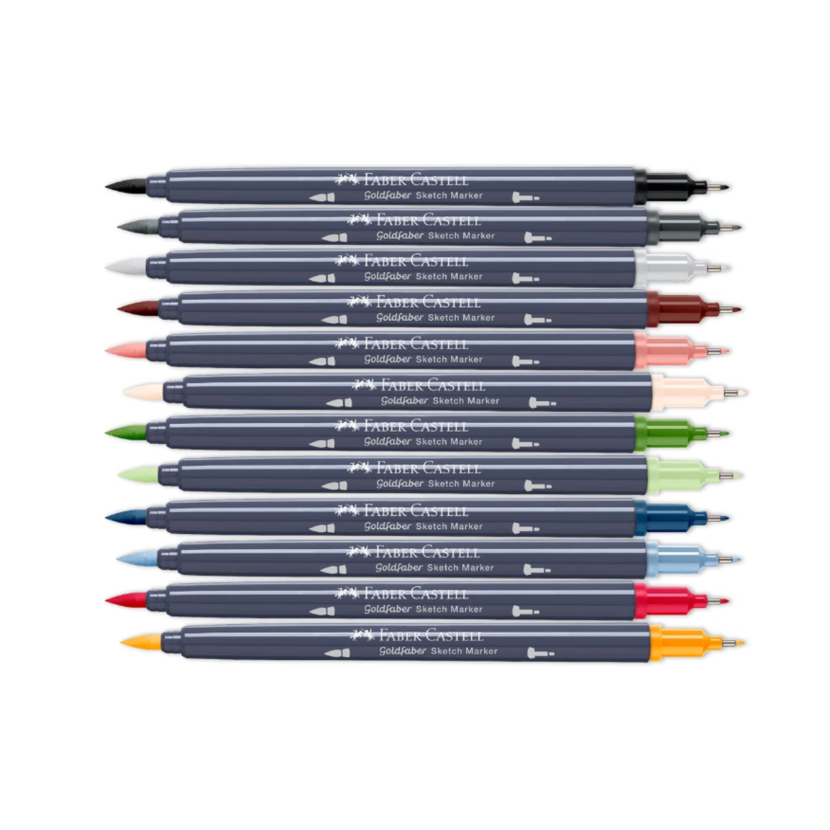 Faber-Castell Goldfaber Sketch Marker Set of 12 (Alcohol-based)