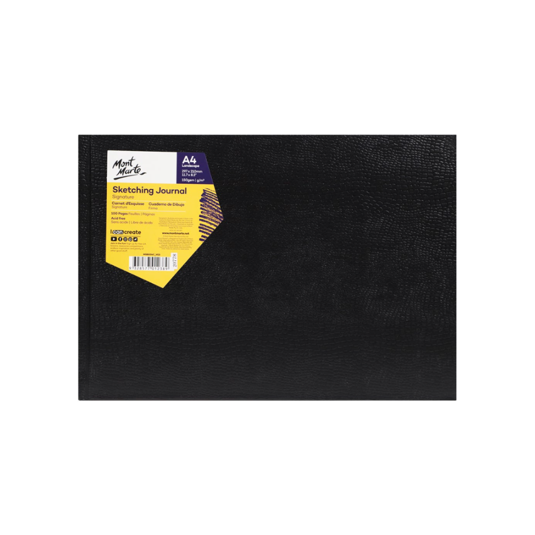 Monte Marte Hardcover Sketchbooks 100 pages Size A4 8.5x11"