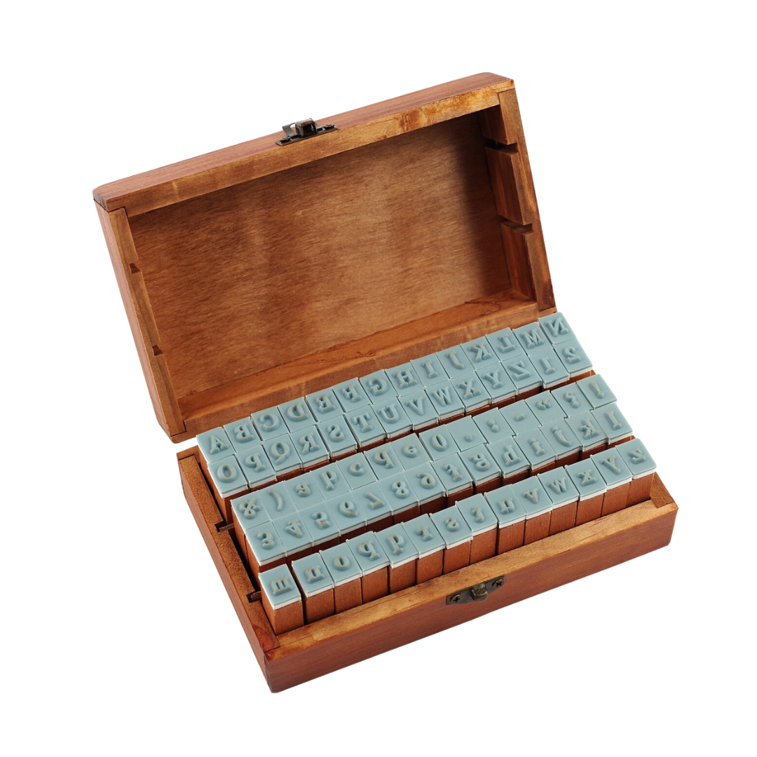 Studio Series Letterpress Stamp Set