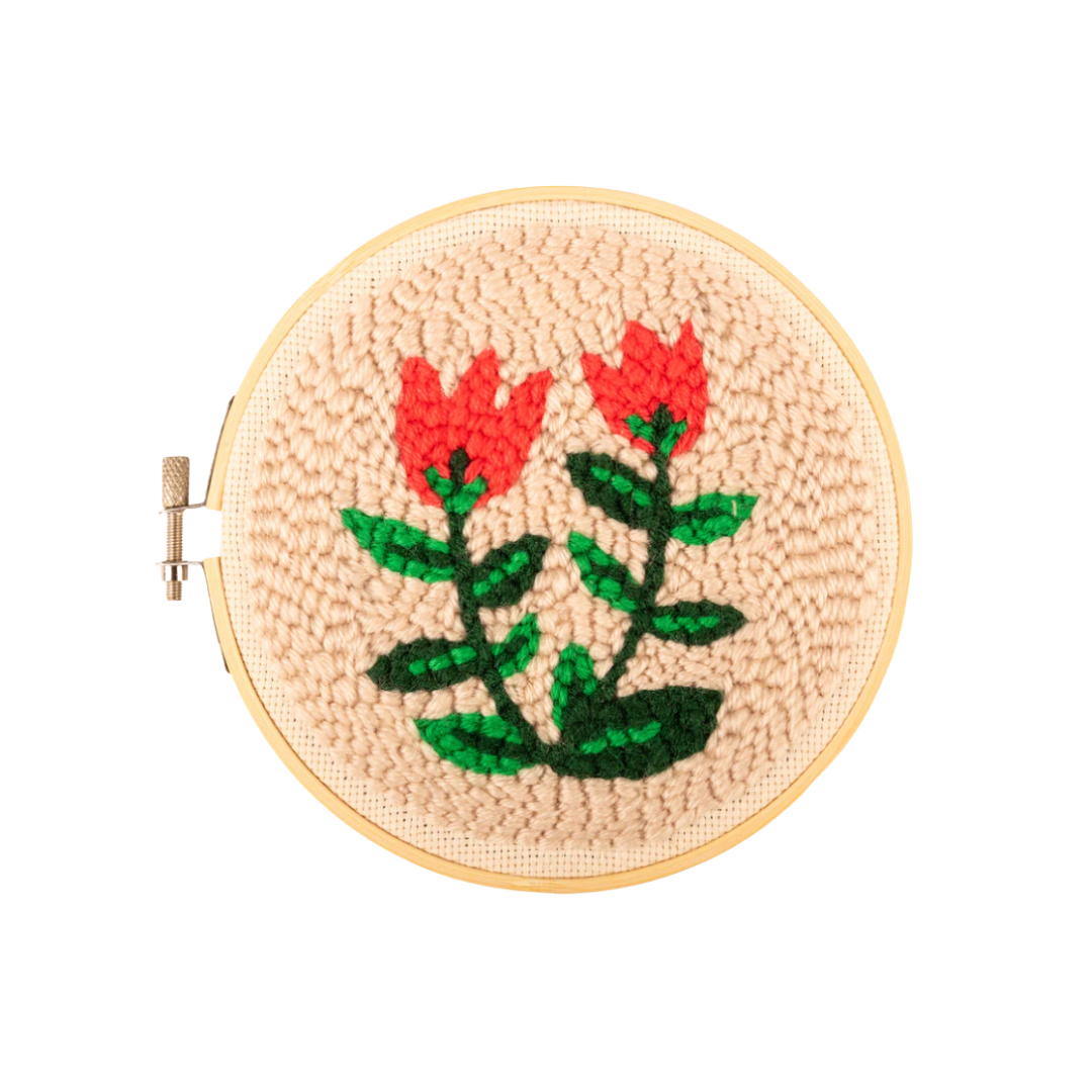 Kikkerland Punch Needle Kit - Tulips