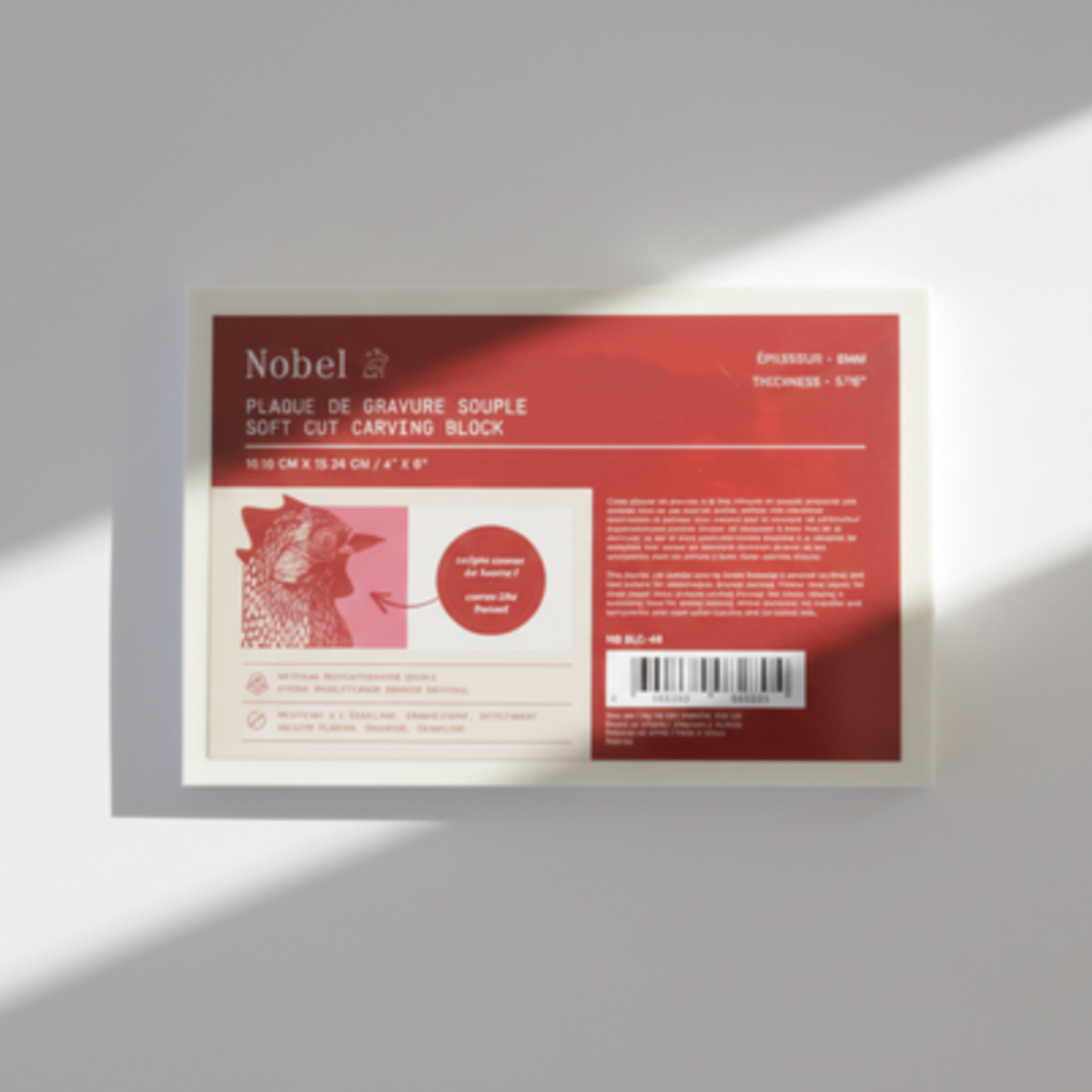 Nobel Arts Easy Cut Lino Blocks 5/16" thick