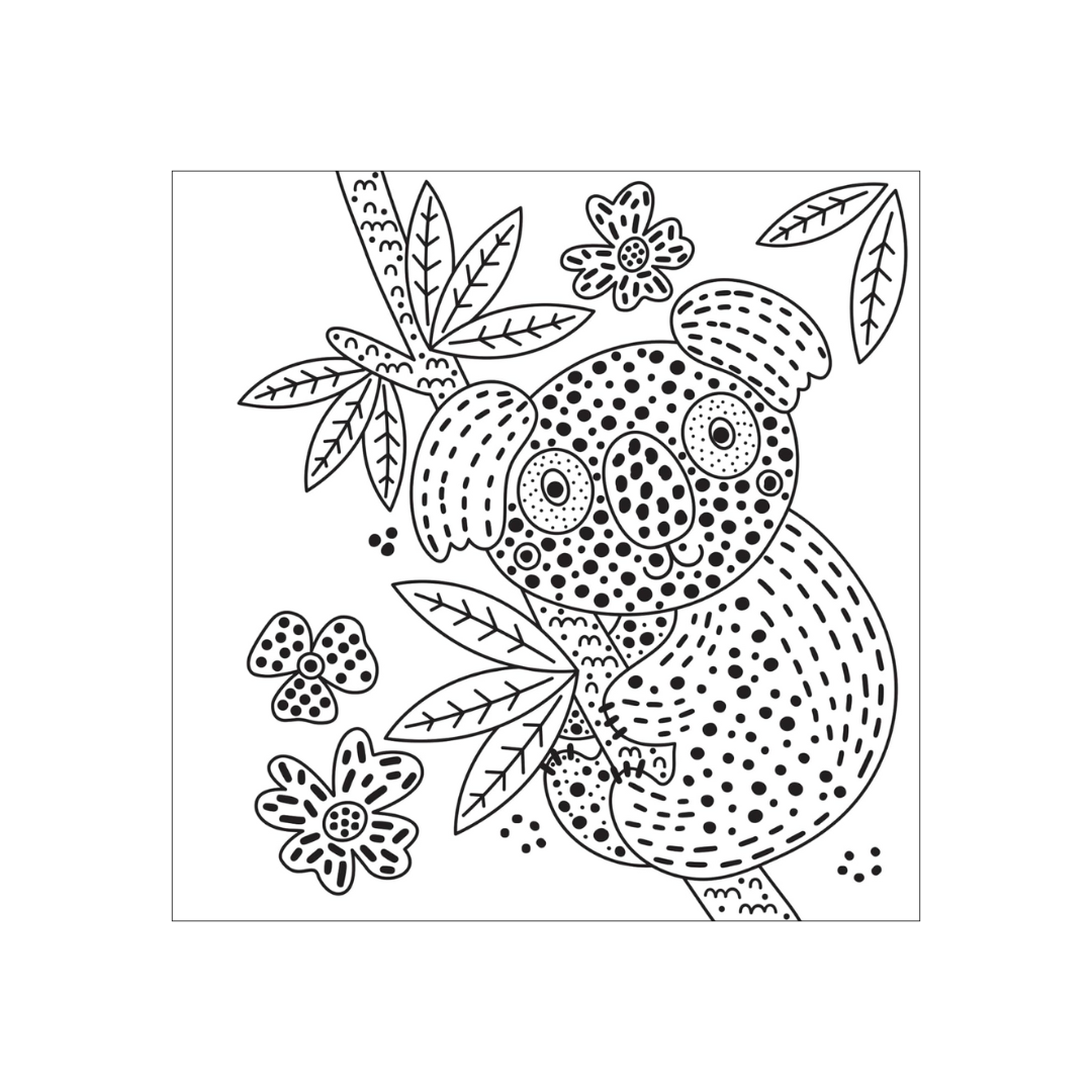 "Paint Magic with Water: Zoo Animals" Colouring Book