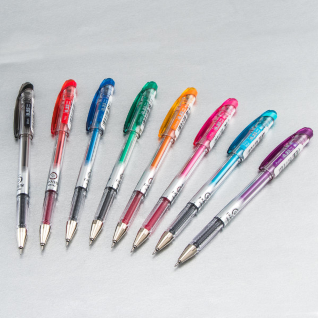 Pentel Slicci Extra Fine Tip Gel Pens (0.25mm)