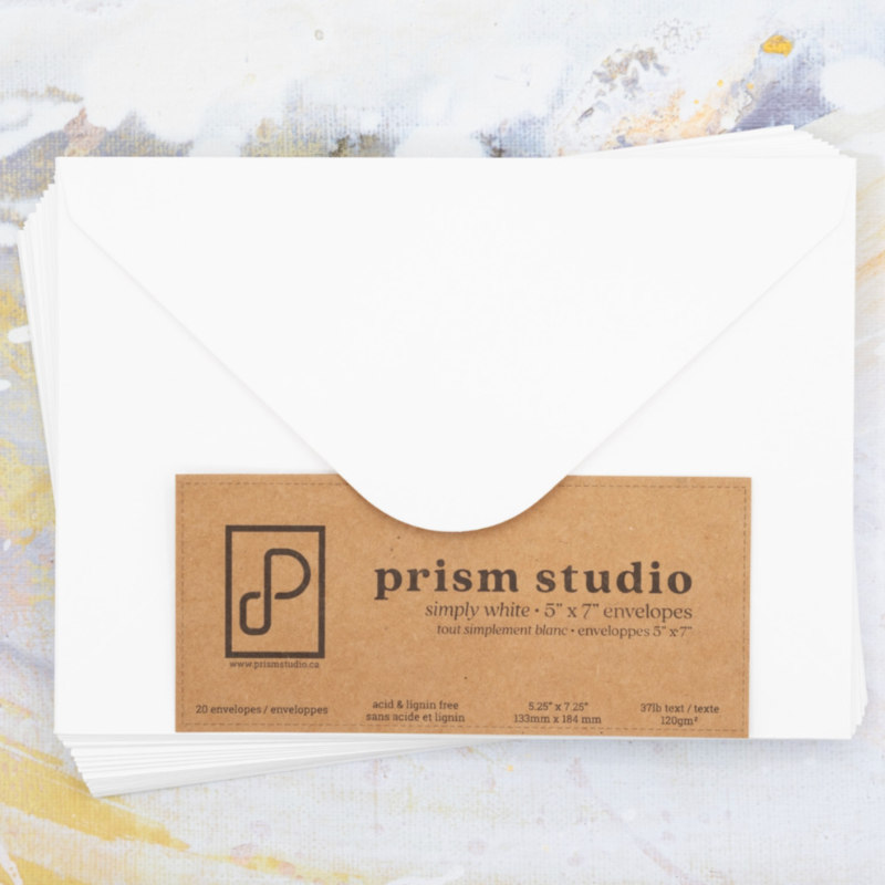 Prism Studio Envelopes 5 x 7" Pack of 20