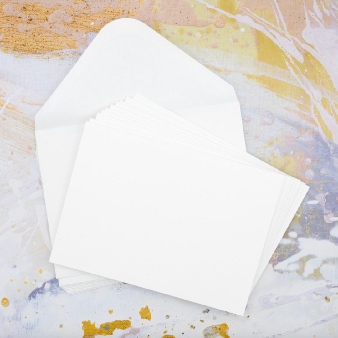 Prism Studio Blank Watercolour Cards w/Envelopes