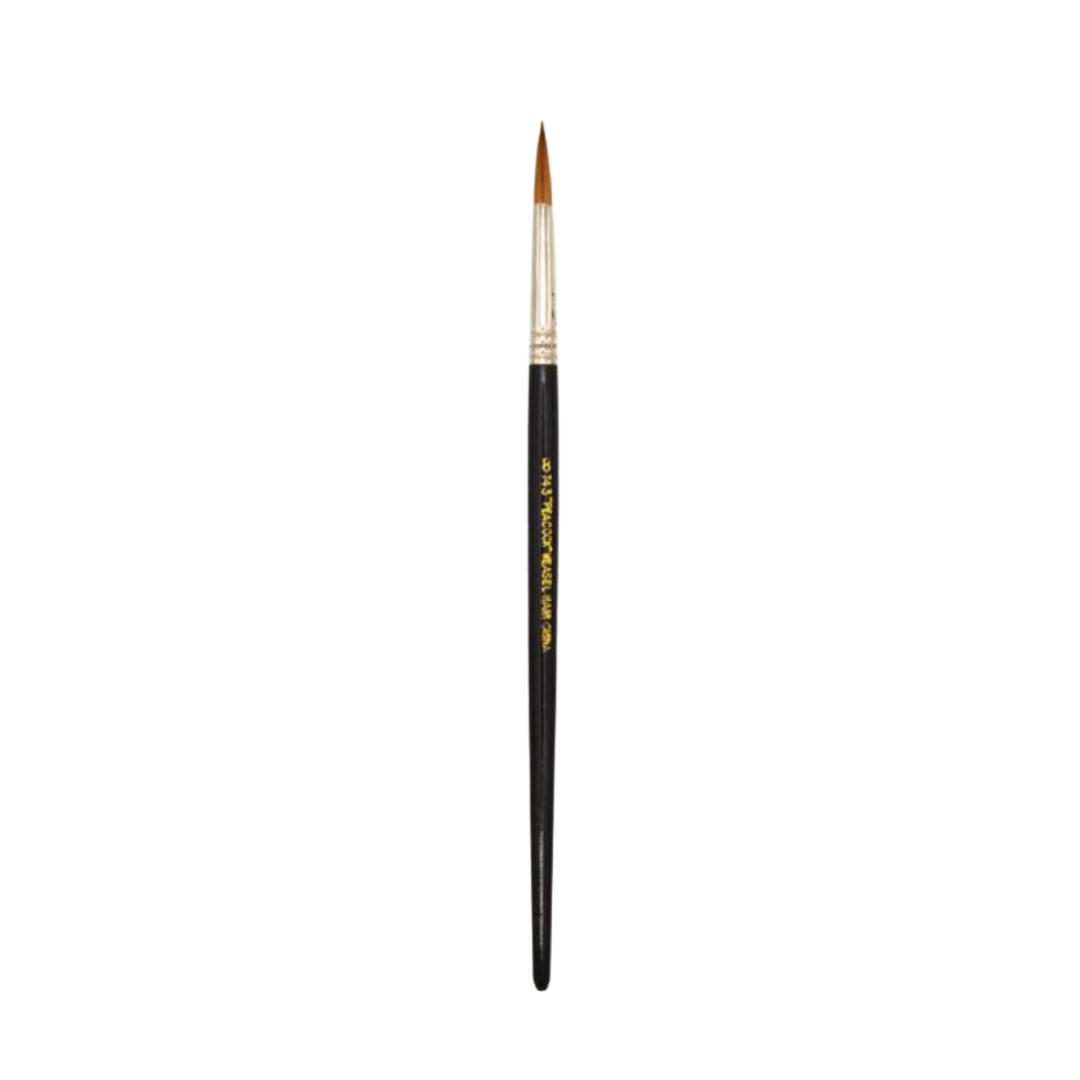 Red Sable Hair Brush Round Series 743 Round