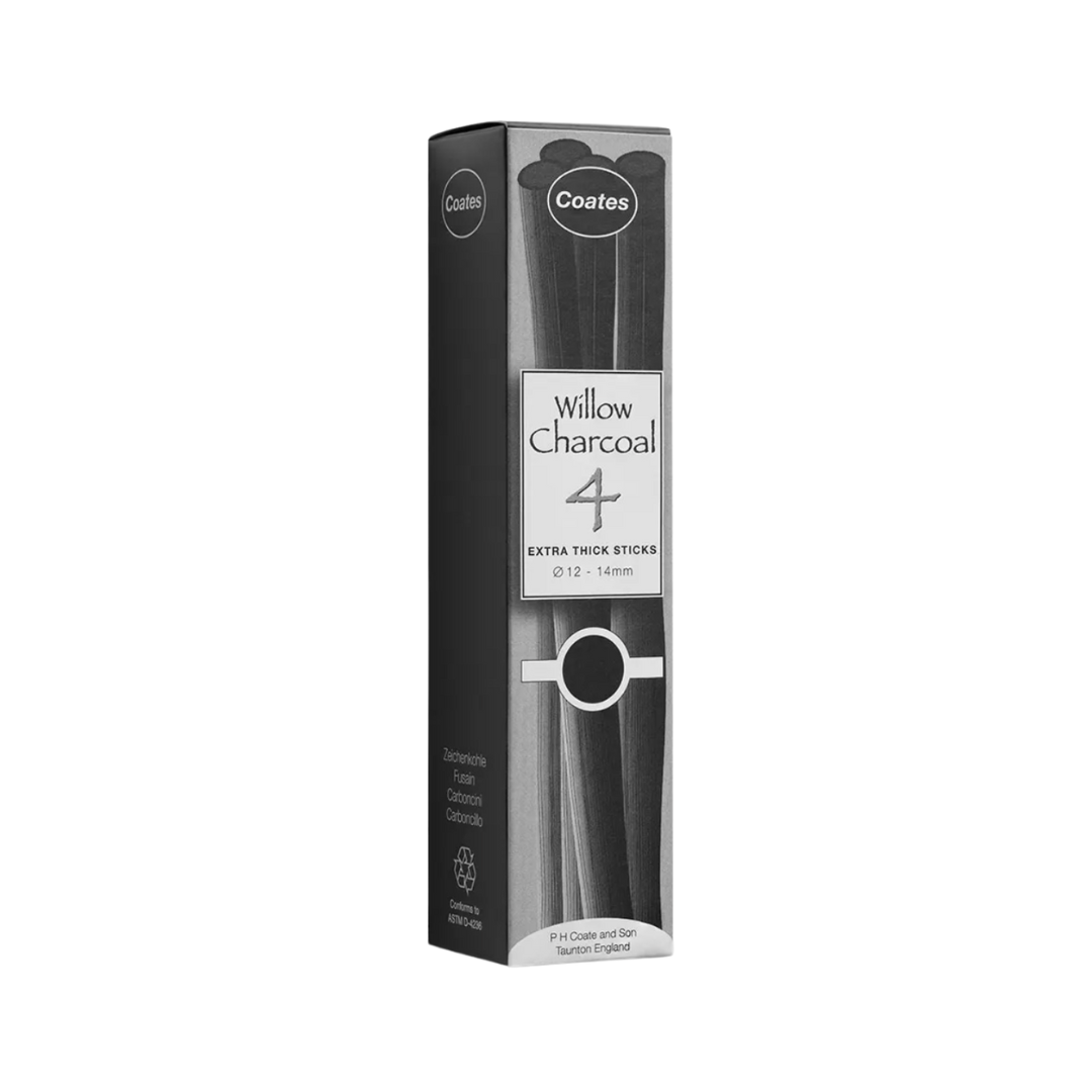 Coates Extra Thick Charcoal Pack of 4 (15mm)