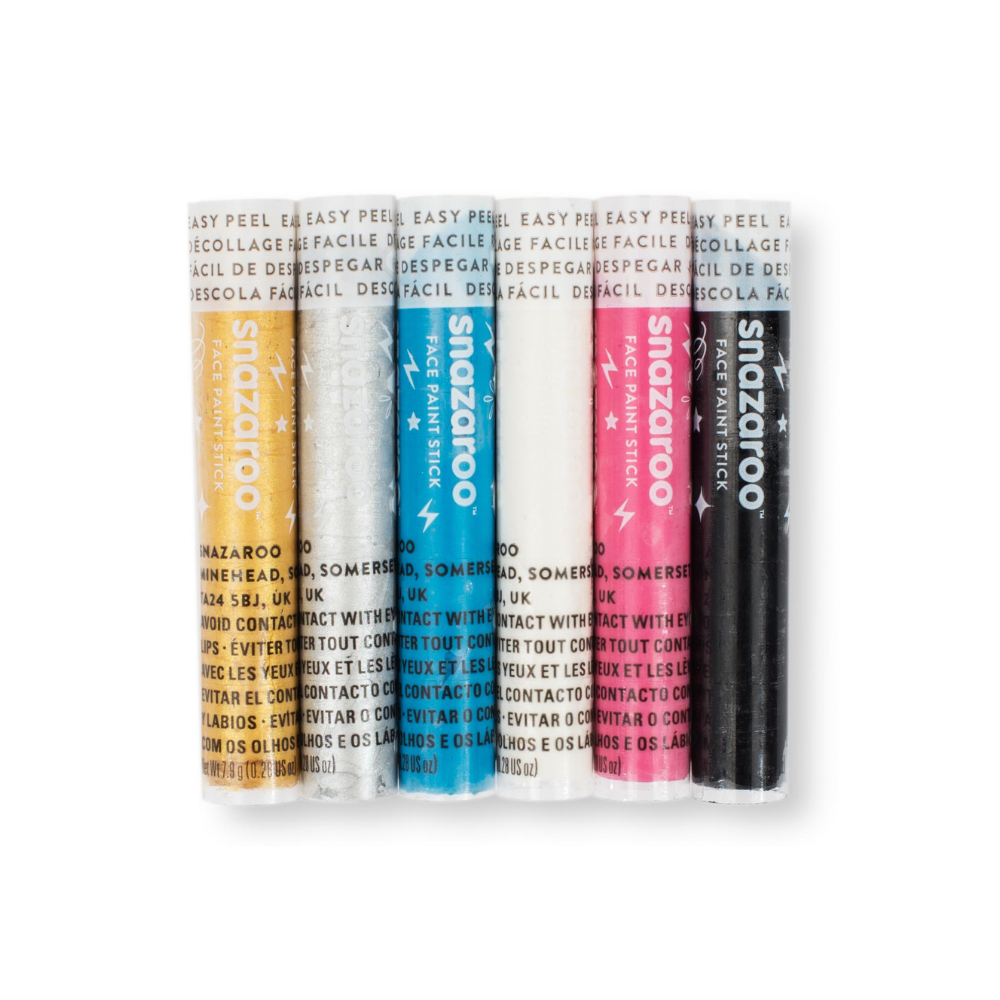 Snazaroo Face Paint Sticks - Fantasy Pack of 6