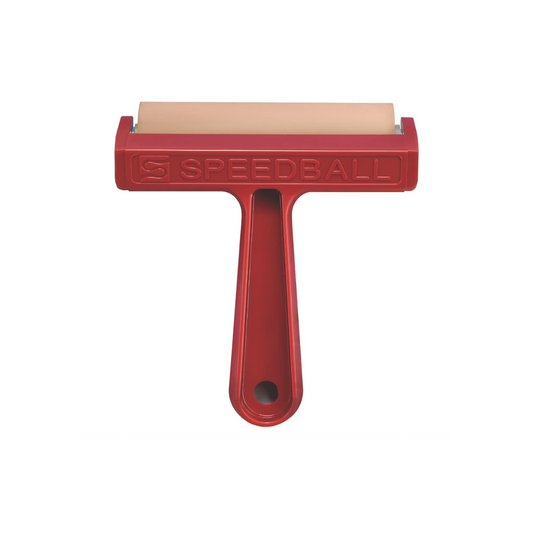 Speedball Brayer with Pop-In Soft Roller 4"