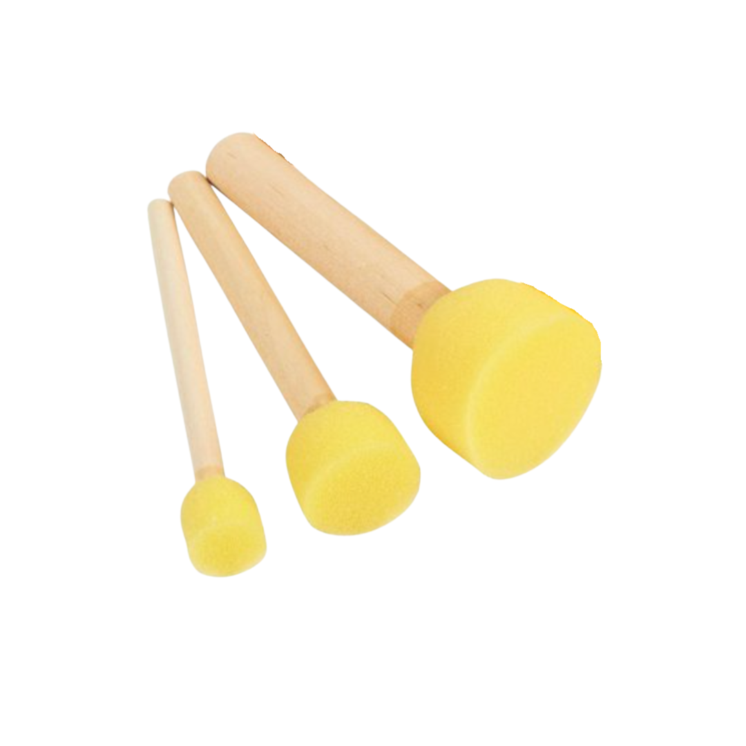 Nobel Arts Kids Dabber Foam Sponge Set of 3