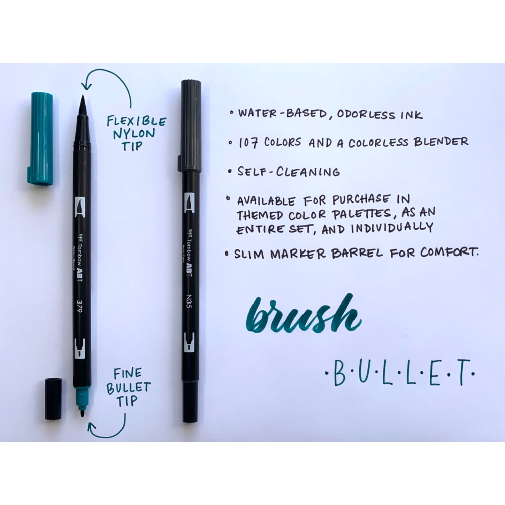 Tombow Dual Brush Markers - Colours