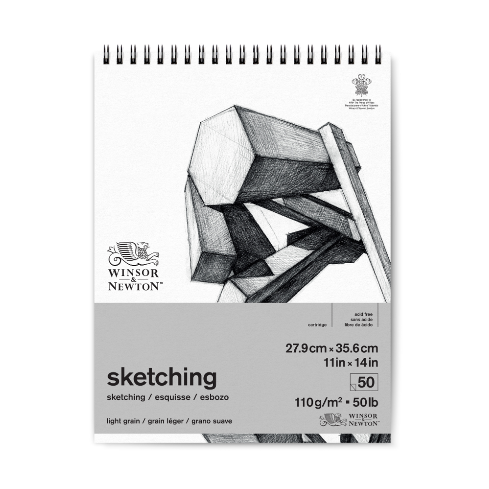 W&N Sketchbook 50 sheets 50lb/110gsm