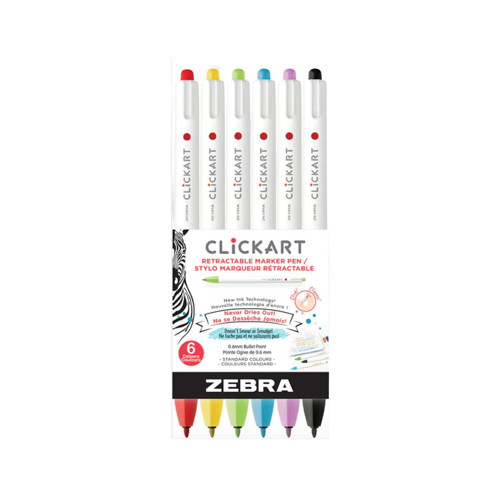 CLiCKART Retractable Marker Pen