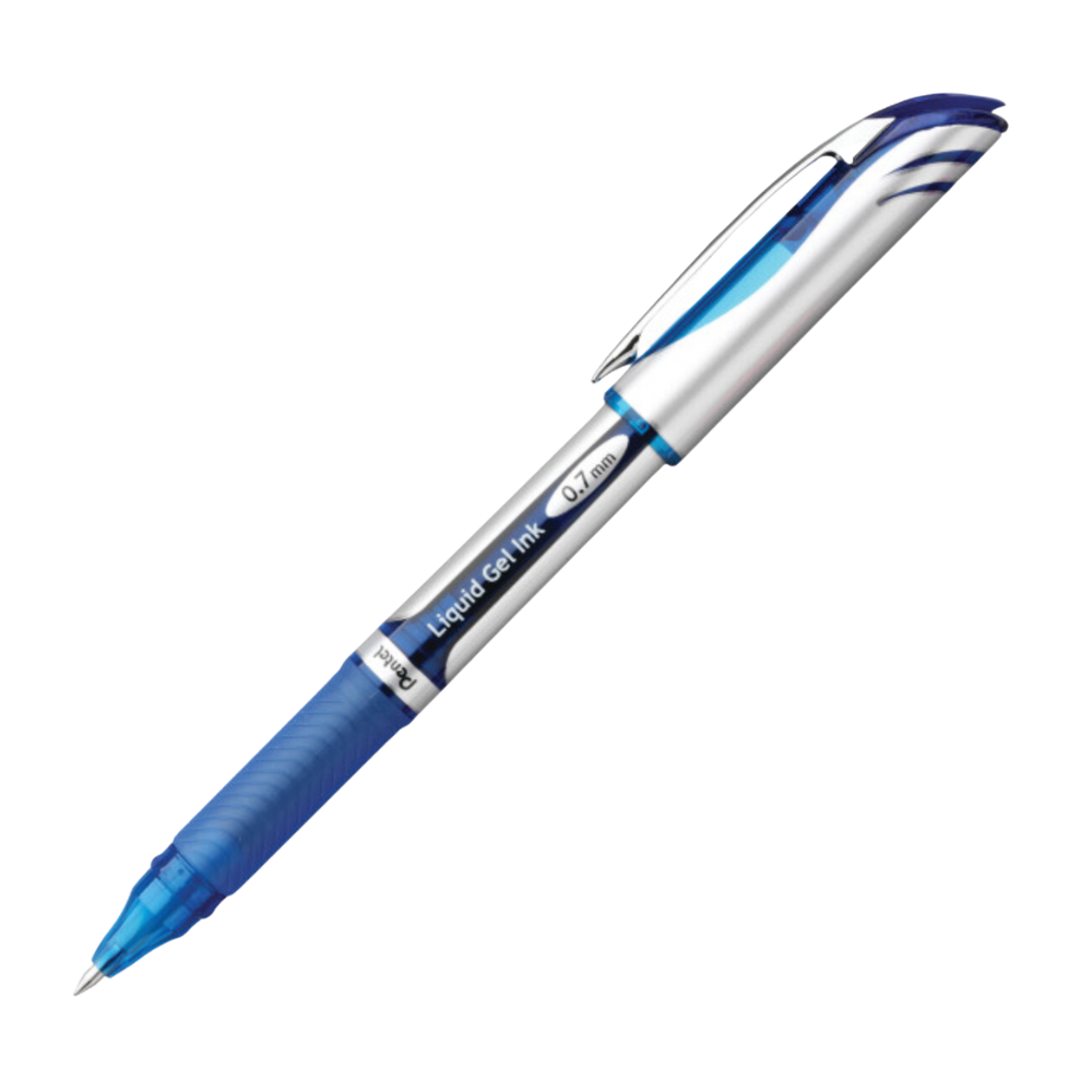 Pentel EnerGel Liquid Gel Pen (0.7mm) Metal Tip