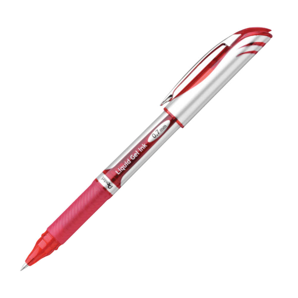 Pentel EnerGel Liquid Gel Pen (0.7mm) Metal Tip