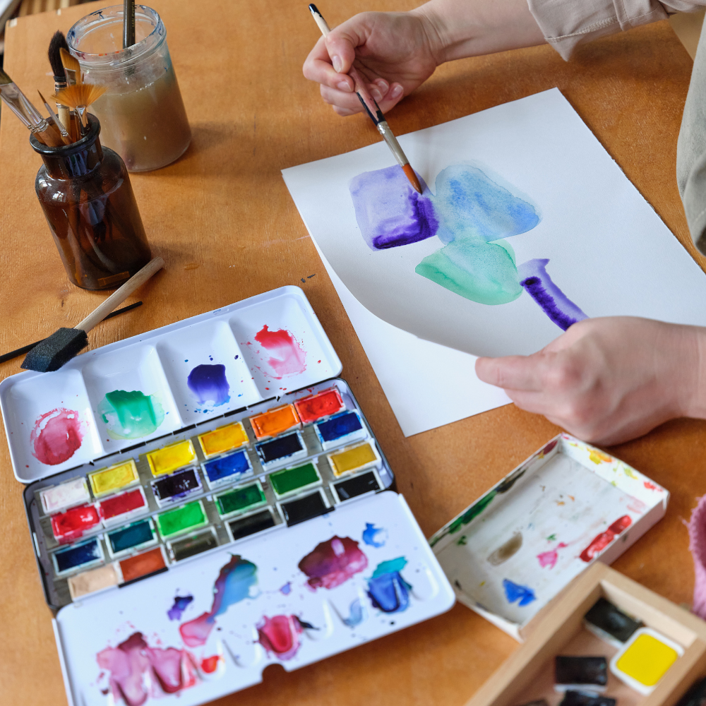 Watercolour Paints & Mediums