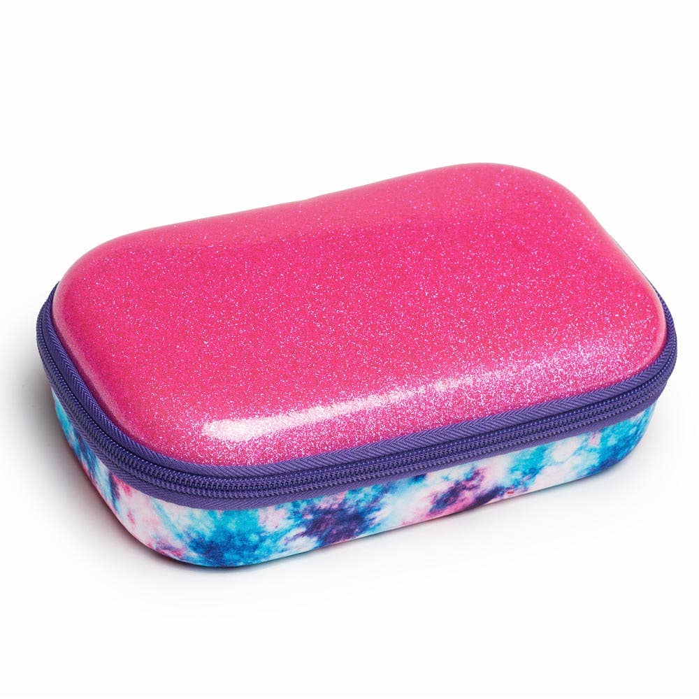 ZIPIT Pink Glitter Storage Box