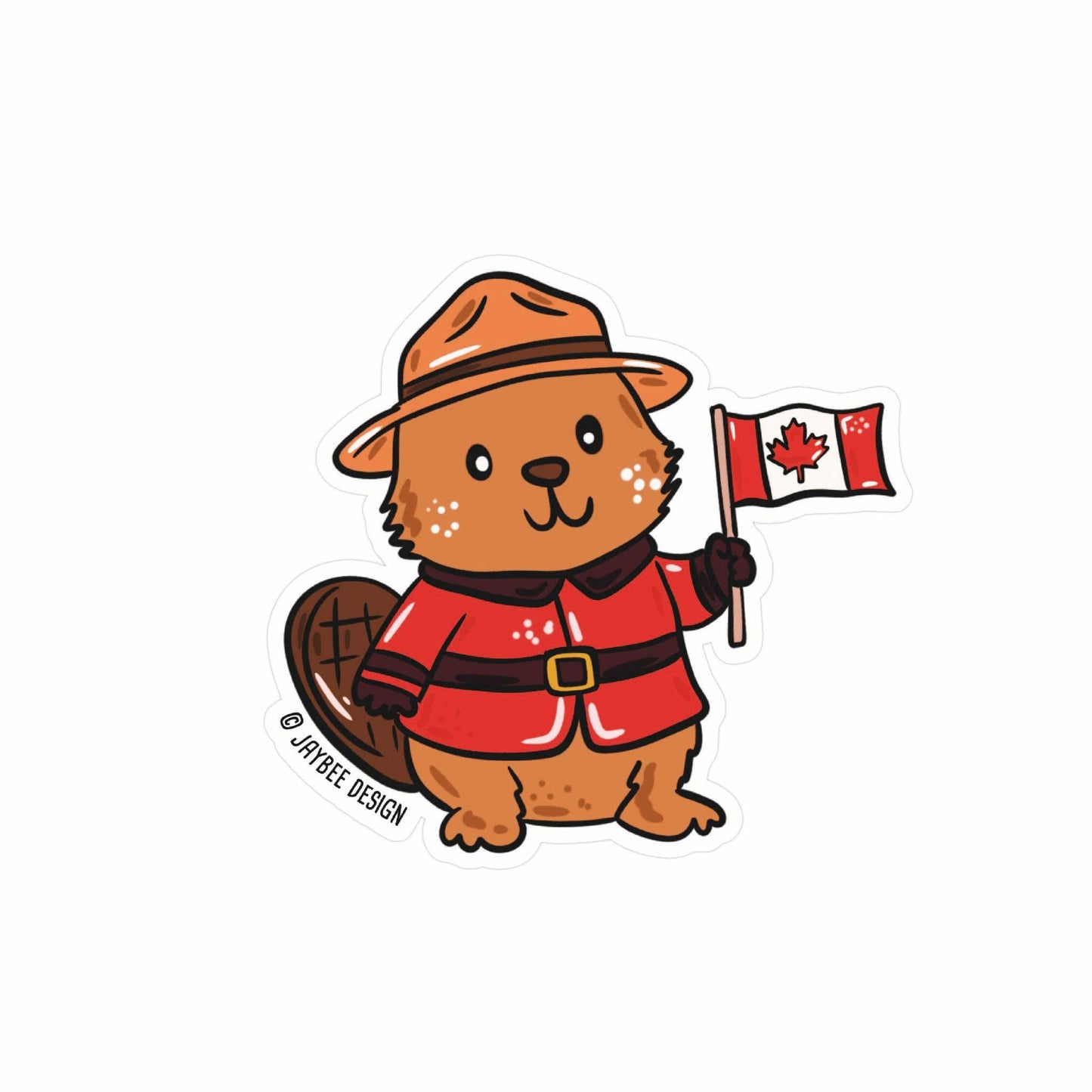 🇨🇦  "Canadian Mountain Beaver" Sticker