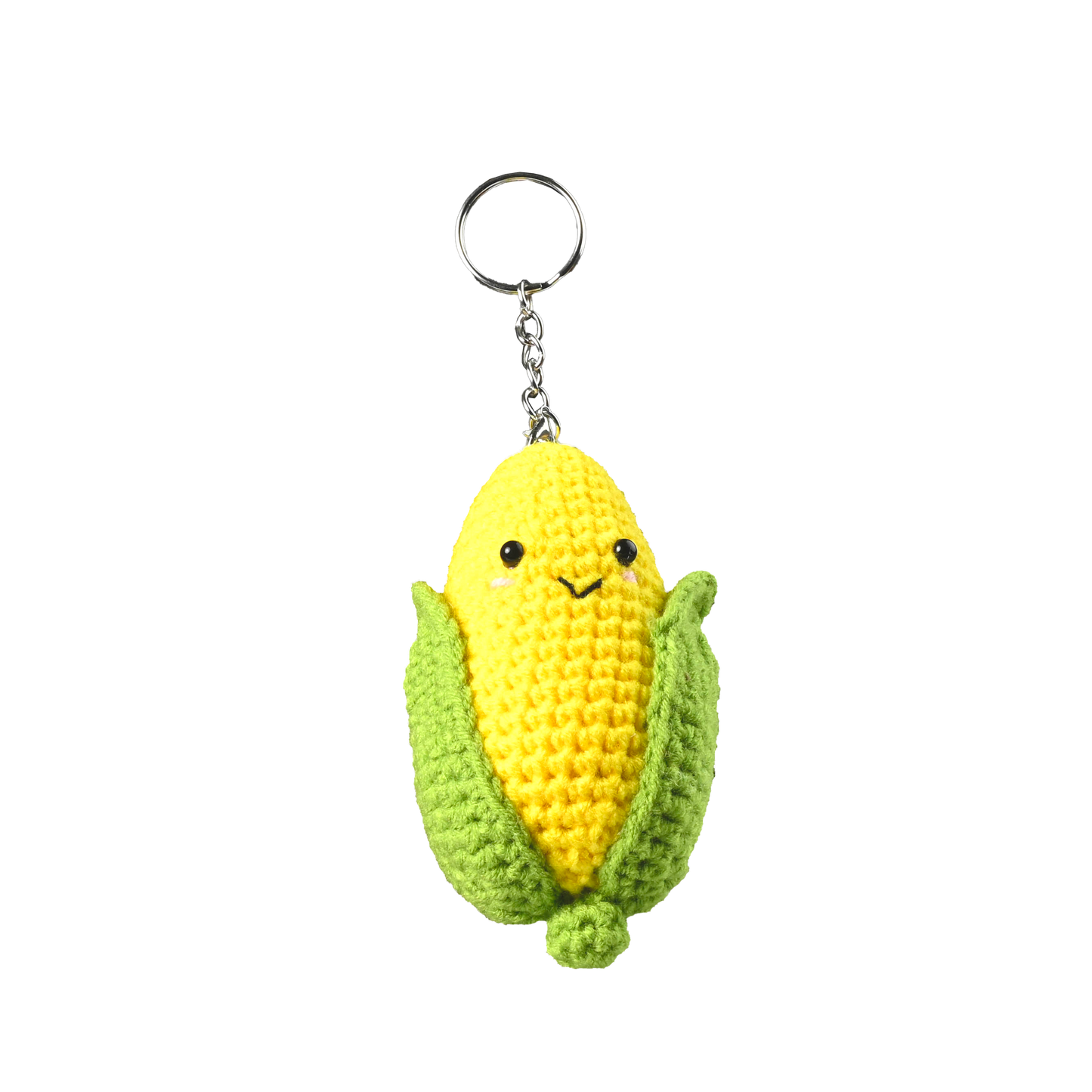 "Corn on the Cob" DIY Keychain Crochet Kit