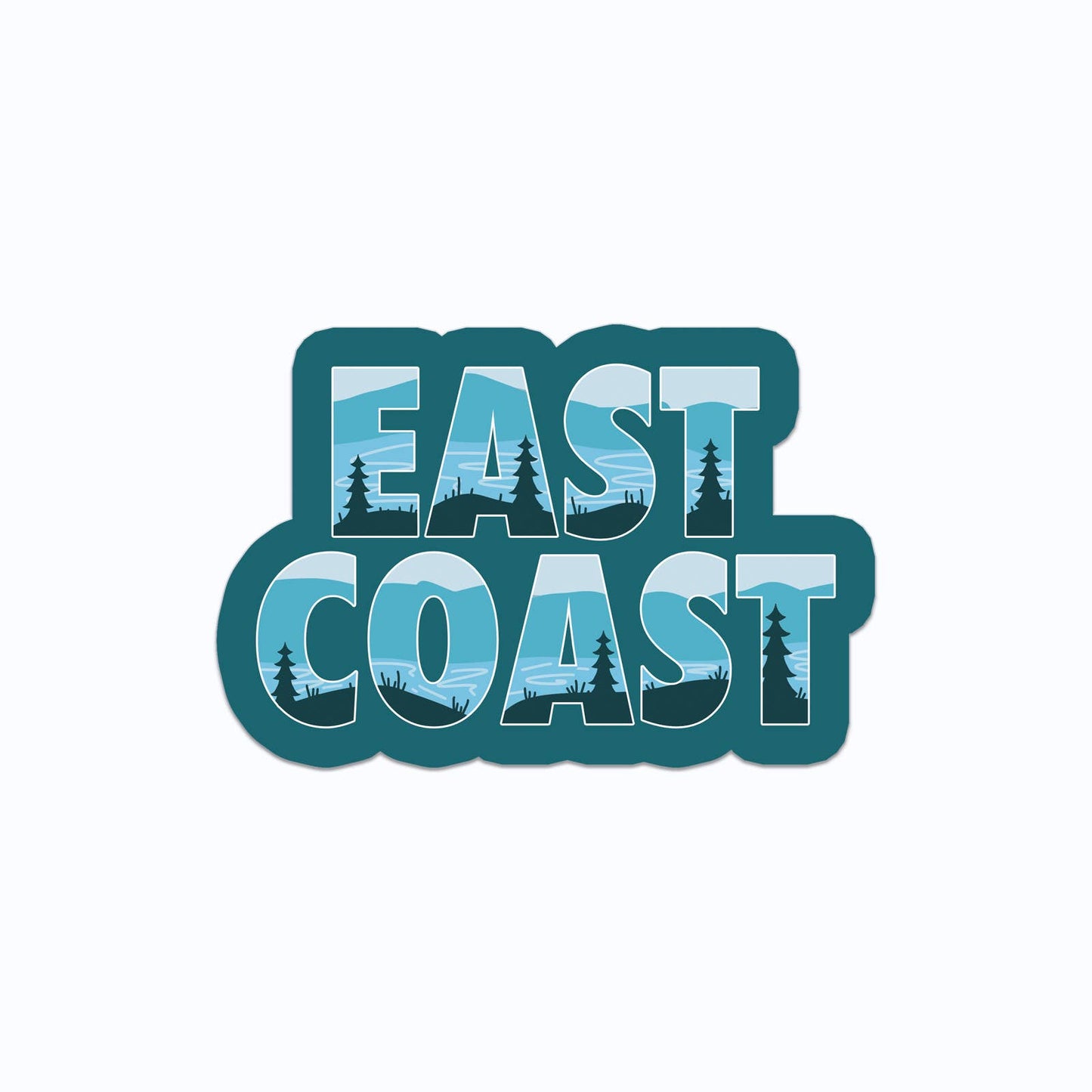 🇨🇦  "East Coast" Sticker