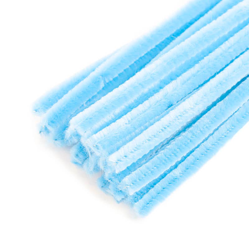 12" Pipe Cleaner Chenille Stems (Packs of 25)