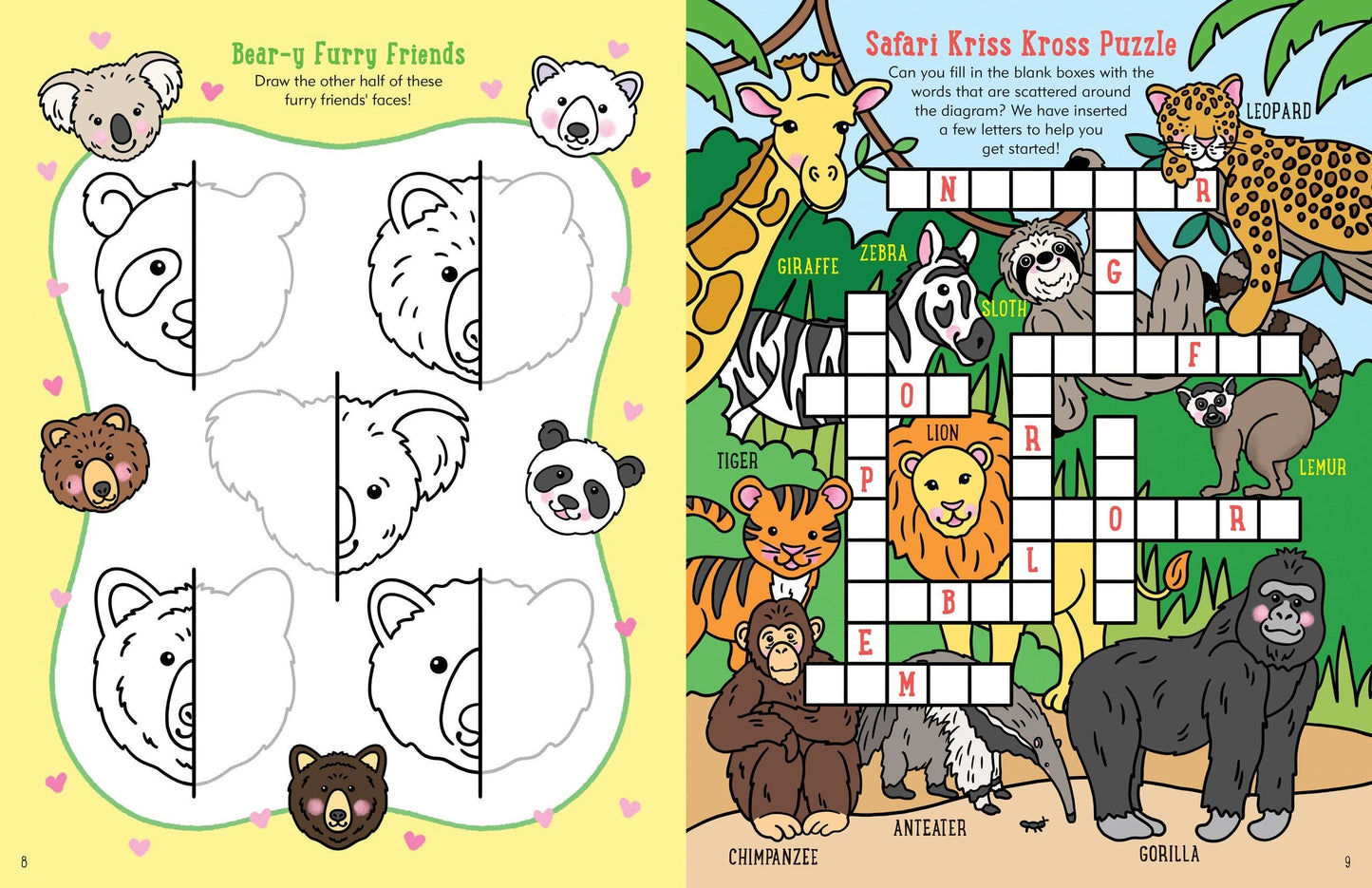 "The Furry Friends" Activity Book