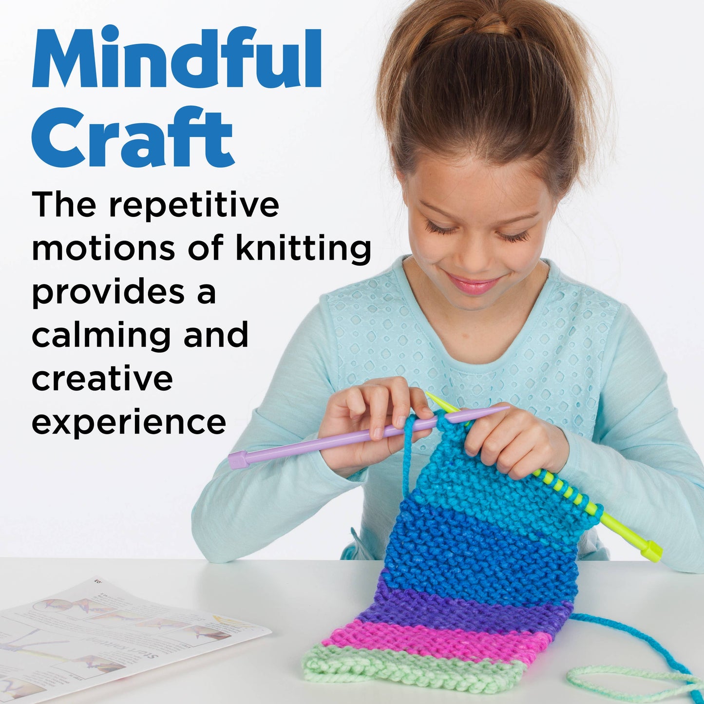 Learn to Knit a Pocket Scarf