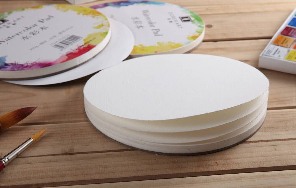 Tri Art Circular Watercolour Pad 7.5"