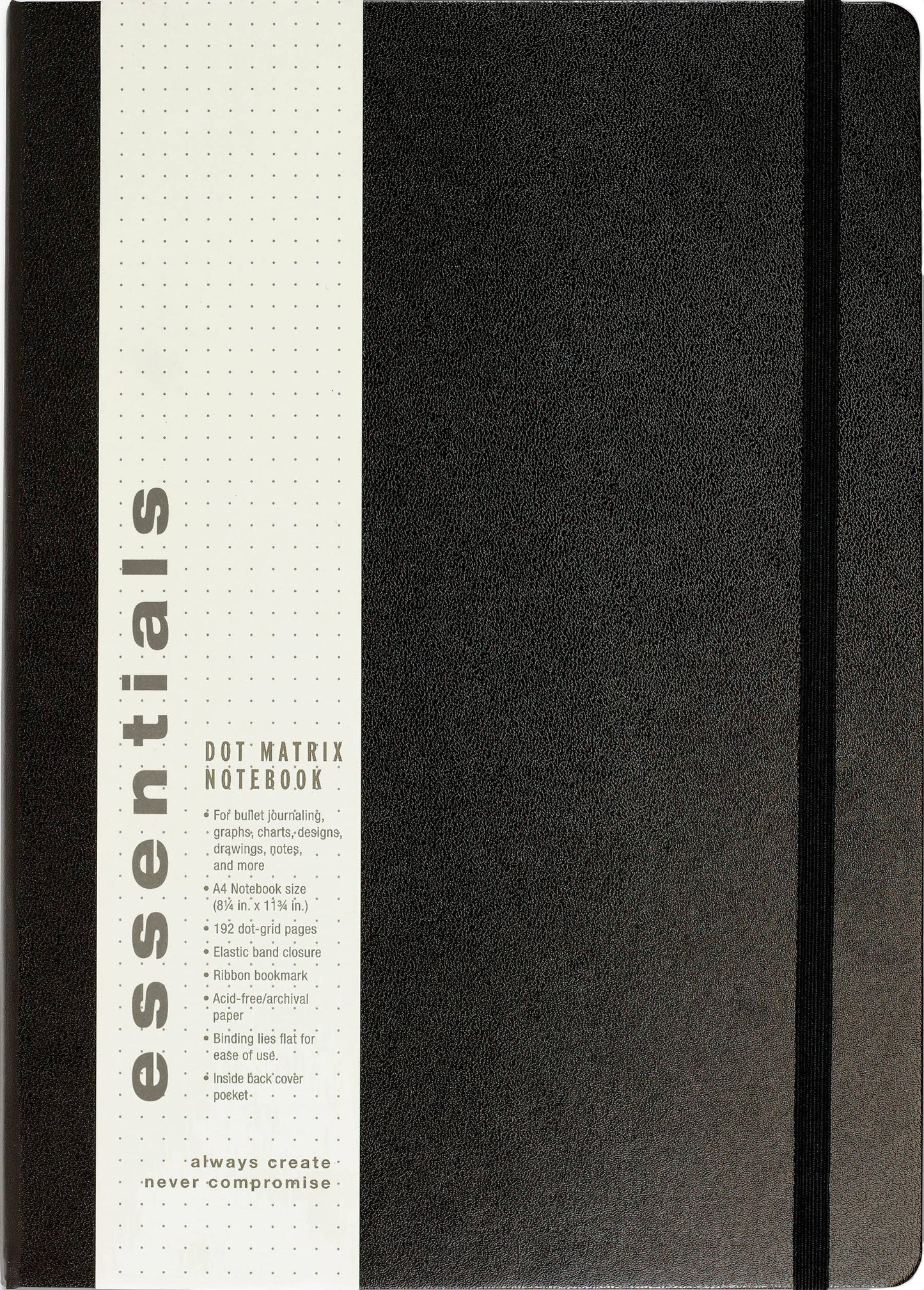 Essentials Dot Matrix Notebook A4