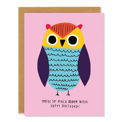 🇨🇦  "Wiser Owl" Birthday Card