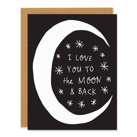 🇨🇦 "Moon and Back" Greeting Card