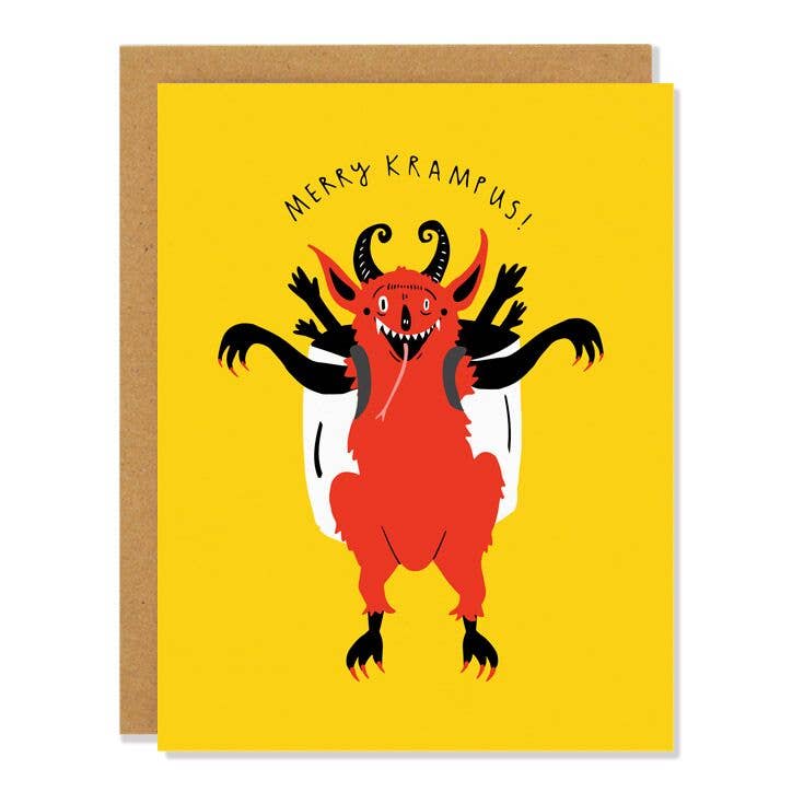 🇨🇦 "Krampus" Holiday Greeting Card