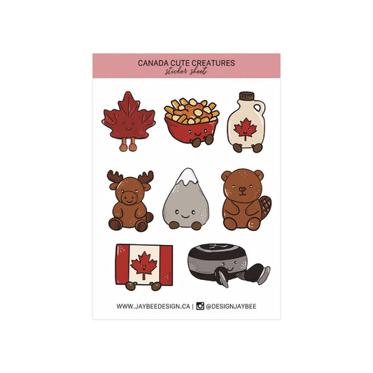 🇨🇦 "Canada" Mini Sticker Sheet
