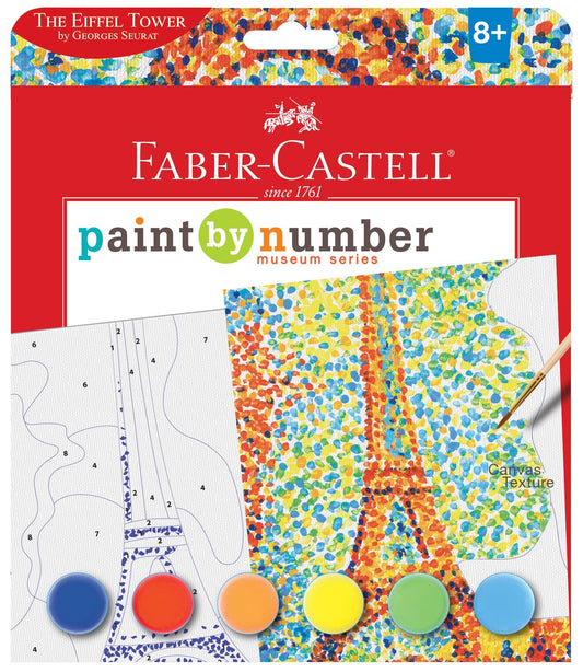 Faber Castell Paint by Number Museum Series "The Eiffel Tower - Georges Seurat"