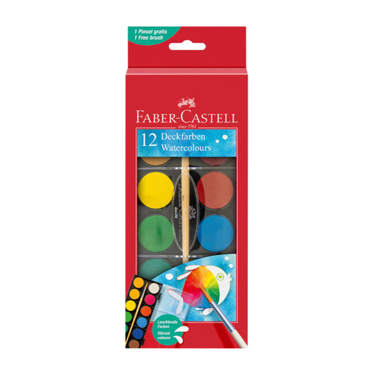 Faber-Castell Watercolour Paint Box Set of 12