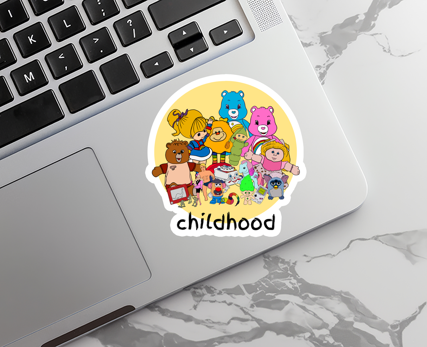 "Childhood Toys" Sticker