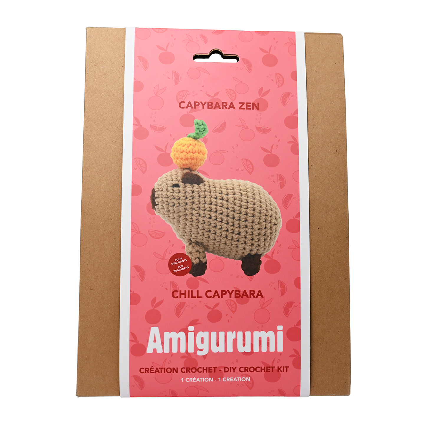 "Chill Capybara" DIY Crochet Kit