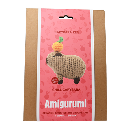 "Chill Capybara" DIY Crochet Kit