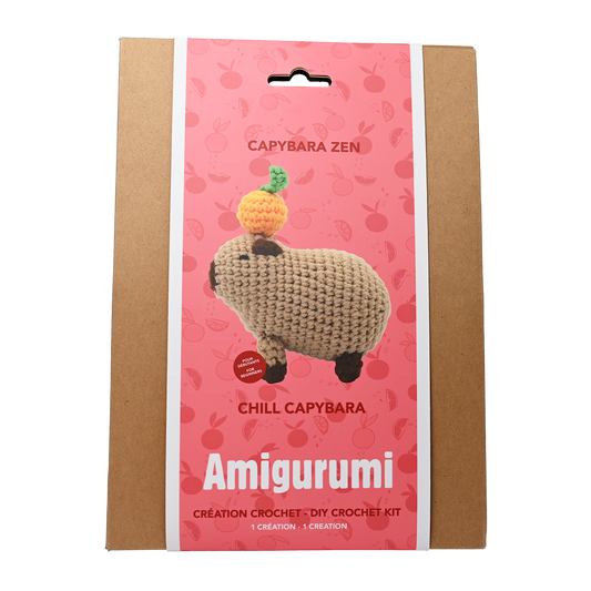 "Chill Capybara" DIY Crochet Kit