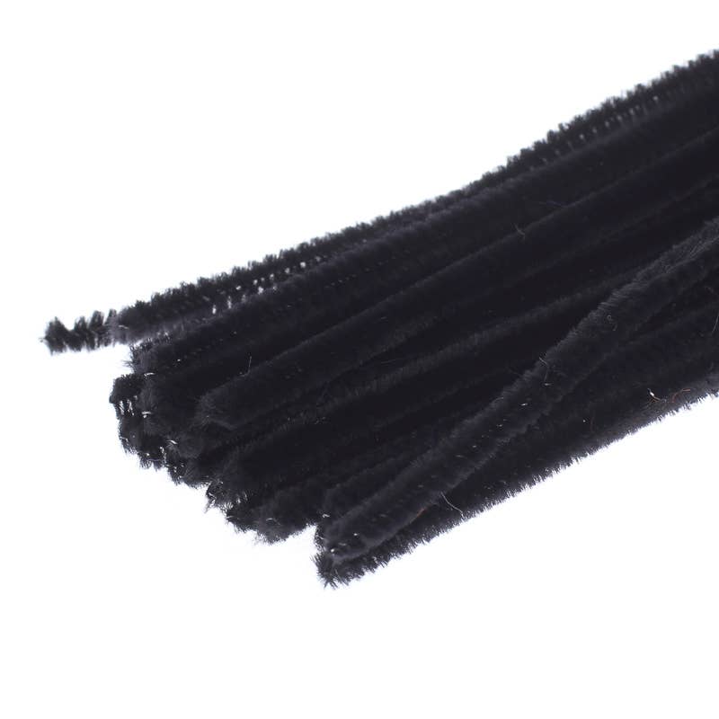 12" Pipe Cleaner Chenille Stems (Packs of 25)