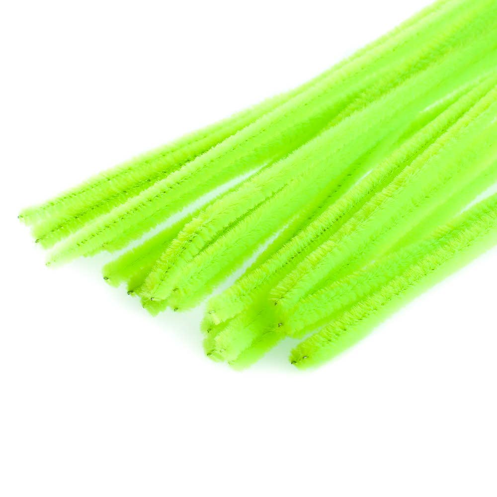 12" Pipe Cleaner Chenille Stems (Packs of 25)