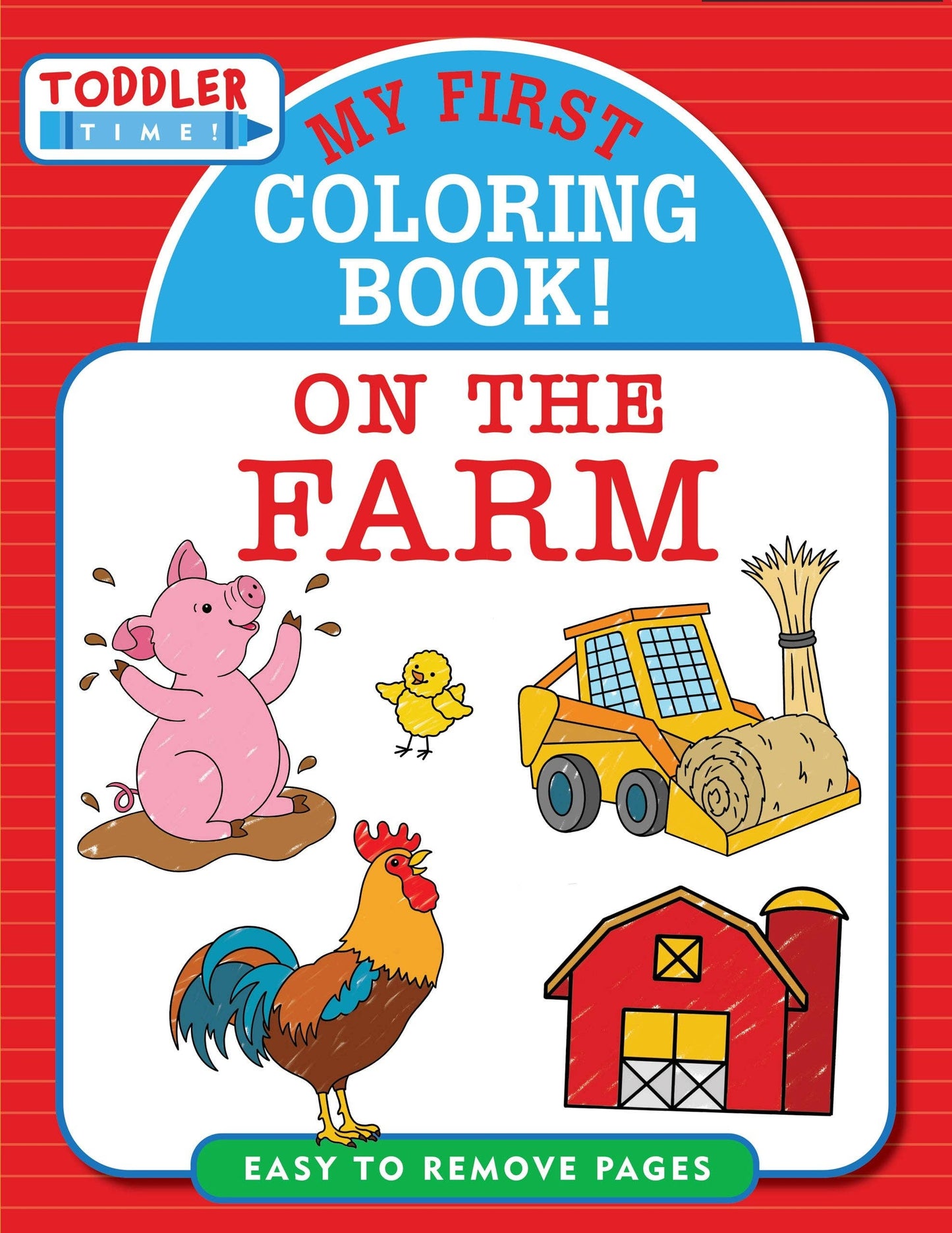 "My First Colouring Book: On the Farm" Toddler Colouring Book