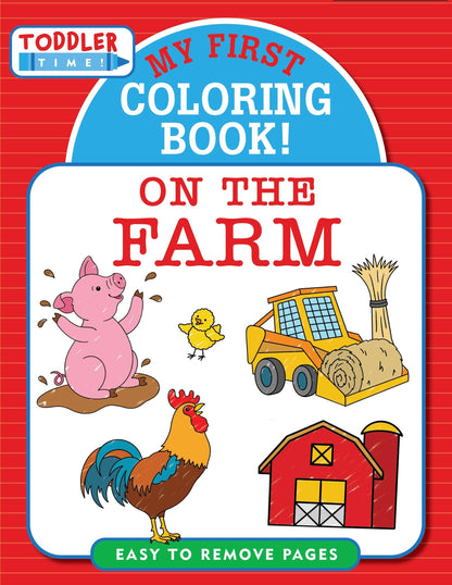 "My First Colouring Book: On the Farm" Toddler Colouring Book