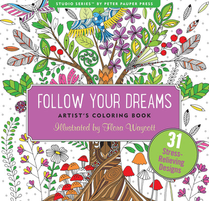 Colouring Book "Follow Your Dreams"