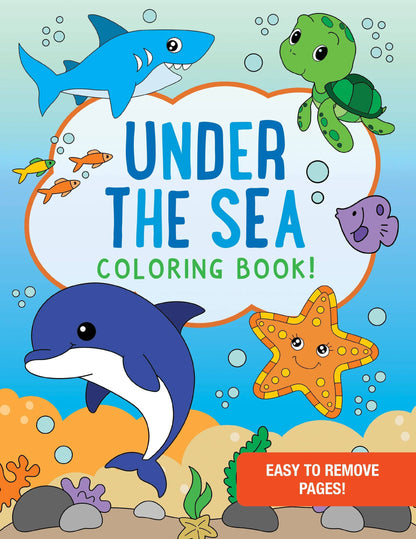 "Under the Sea" Kids Colouring Book