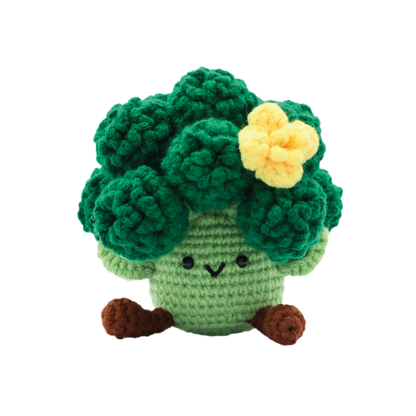 "Mini Brocoli Buddy" DIY Crochet Kit