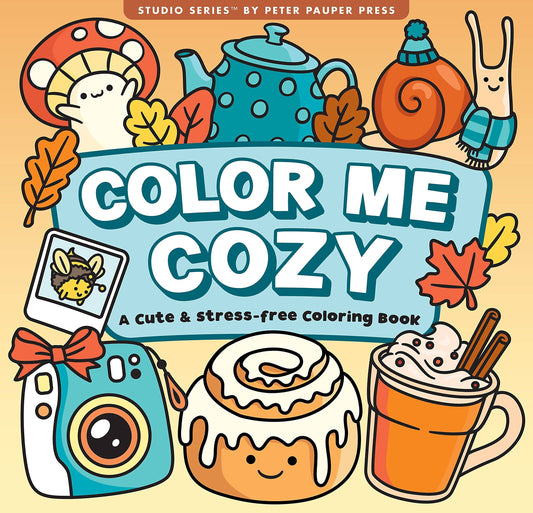 "Colour Me Cozy" Colouring Book